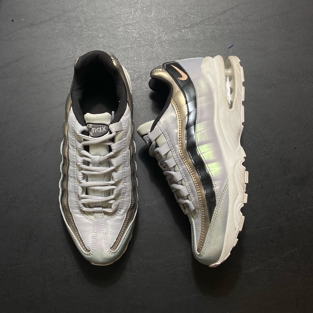 Nike Air Max 95 GS Bronze Platinum 7Y Womens 8.5